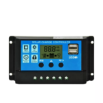30A Intelligent Solar Charge Controller With Timer and USB Mobile Charger Socket