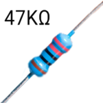 47K Ohm Resitor 1/4W- Pack of 5