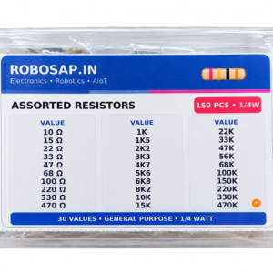 Assorted Resistors Box 1/4W- 150 pcs