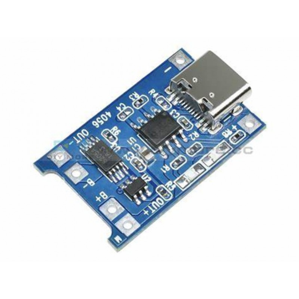 Tp4056 1A Lithium Battery Charging Protection Board Module Type C Usb Interface To 4.2V