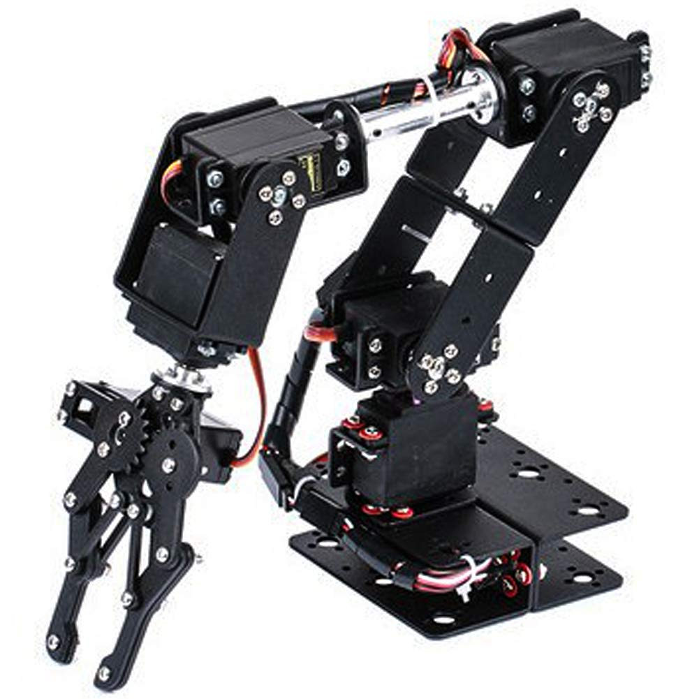 Full Metal 6DOF Robotic Arm Kit With Servo Motors Full Metal 6DOF Robotic Arm Kit With Servo Motors