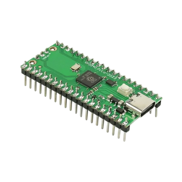 Raspberry Pi Pico Compatible Development Board USB C with Headers (Soldered Version)