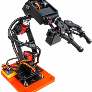 6DOF Robotic Arm- Full metal Bluetooth Controlled Robot Arm Project Kit