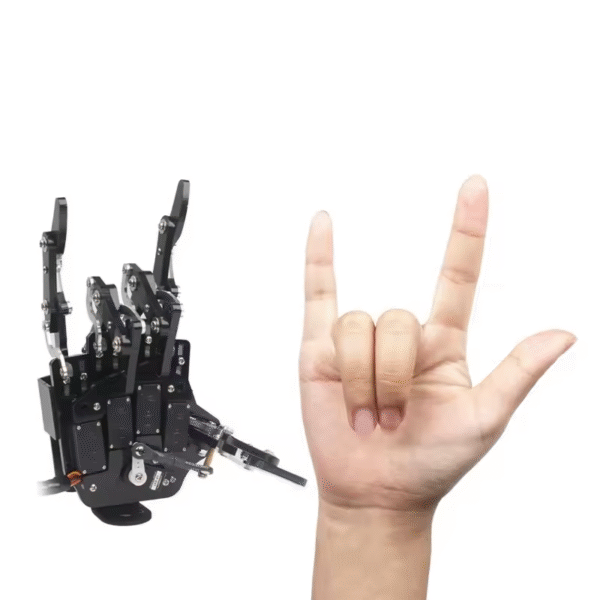 5 Dof Robot Hand-Finger Humanoid Bionic Mechanical Manipulator Claw ...