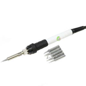60 Watt Temperature Adjustable Soldering Iron with Changable Tips