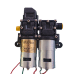 12V DC 150PSI Sprayer Motor Micro Electric High-Pressure Booster 2in1 Dual Motor Diaphragm Water Pump  (0.08 hp)
