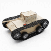 DIY Wooden Tank Model Kit – Tracked Vehicle Educational STEM Assembly Toy