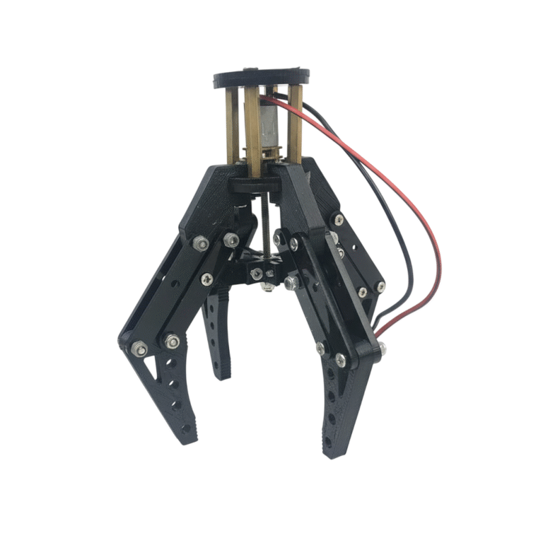 4-Finger Robotic Arm Mini Mechanical Gripper Kit with N20 Motor DIY ...