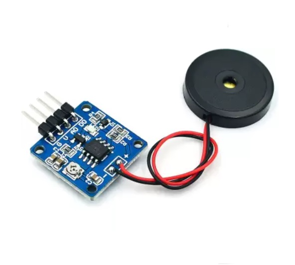 Piezoelectric Knock Vibration Sensor Switch Module