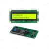 16x2 LCD Display with I2C Interface – Yellow-Green Backlight