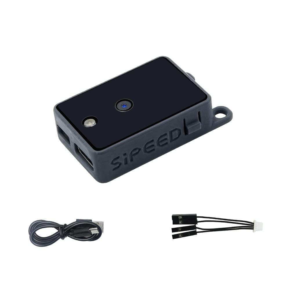 Sipeed MaixSense A010 RGBD Depth Vision Camera, Equipped with TOF 3D Sensor, Access to MCU, Support ROS1 + ROS2, for Statistics Traffic and Obstacle Avoidance Car (Without Screen Version)
