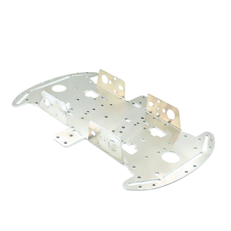 4WD Aluminum Robot Chassis Plate