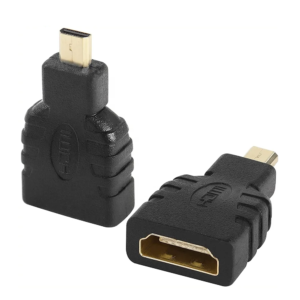 Micro HDMI Male to HDMI Female Adapter – For Raspberry Pi