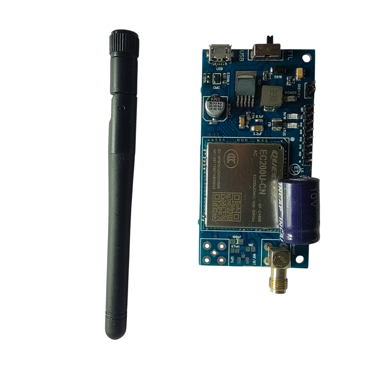 Quectel EC200UCN 4G LTE Modem – 5V TTL, USB & JIO SIM Support