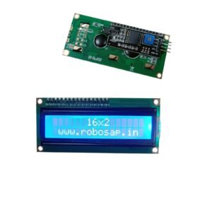 16x2 LCD Display with I2C Interface – Blue Backlight