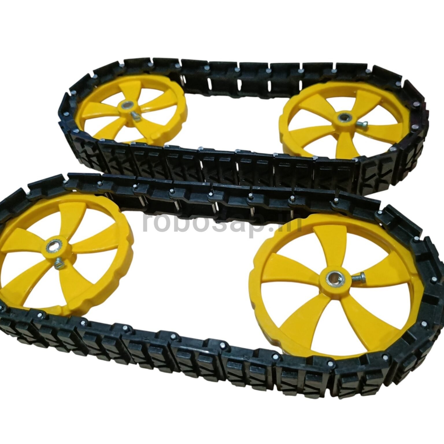 Track Chain Kit for DIY Robotics – 1 Meter Modular Track with 4 Drive ...