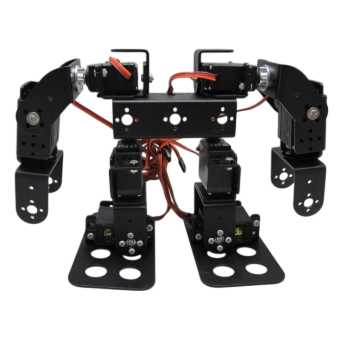 8DOF Biped Humanoid Robot DIY Kit with Metal Gear Servo Motors