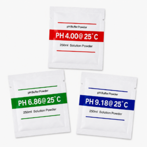 pH 4.01, 6.86 and 9.18 Buffer Powder Sachets for pH Meter