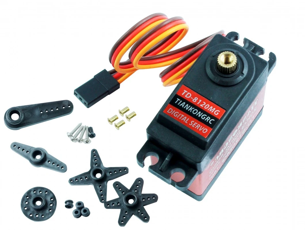 TIANKONGRC TD-8120MG Waterproof 20KG Digital Servo Motor (180°)