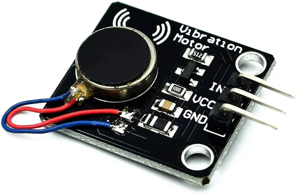 DC Vibration Motor Module – High Intensity Haptic Feedback (Black)