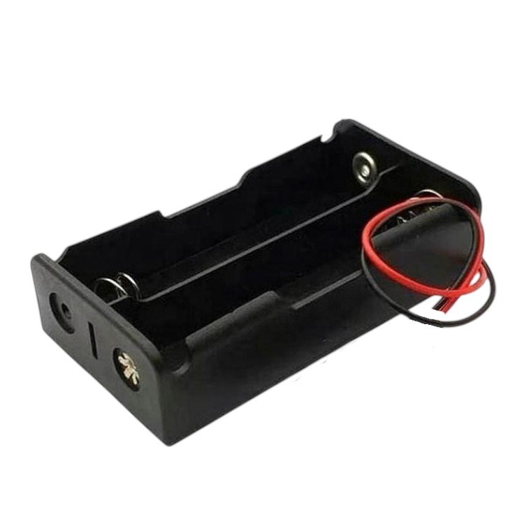 2 Cell 18650 Battery Holder Case