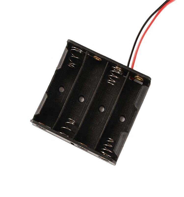 4 Cell 18650 Lithium Battery Holder