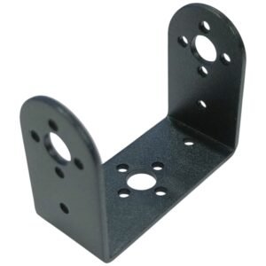 Short U Shape Aluminium Servo Bracket – Multi-Axis Servo Joint Mount