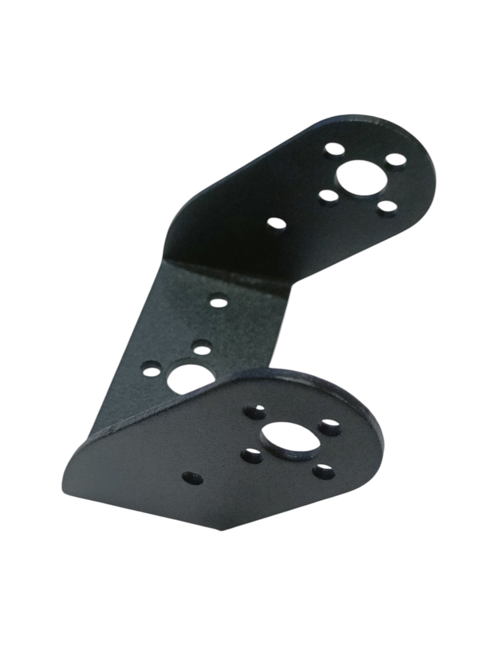 IMG20260811153702 Oblique U Shape Aluminium Servo Bracket – Multi-Axis Servo Joint Mount product view