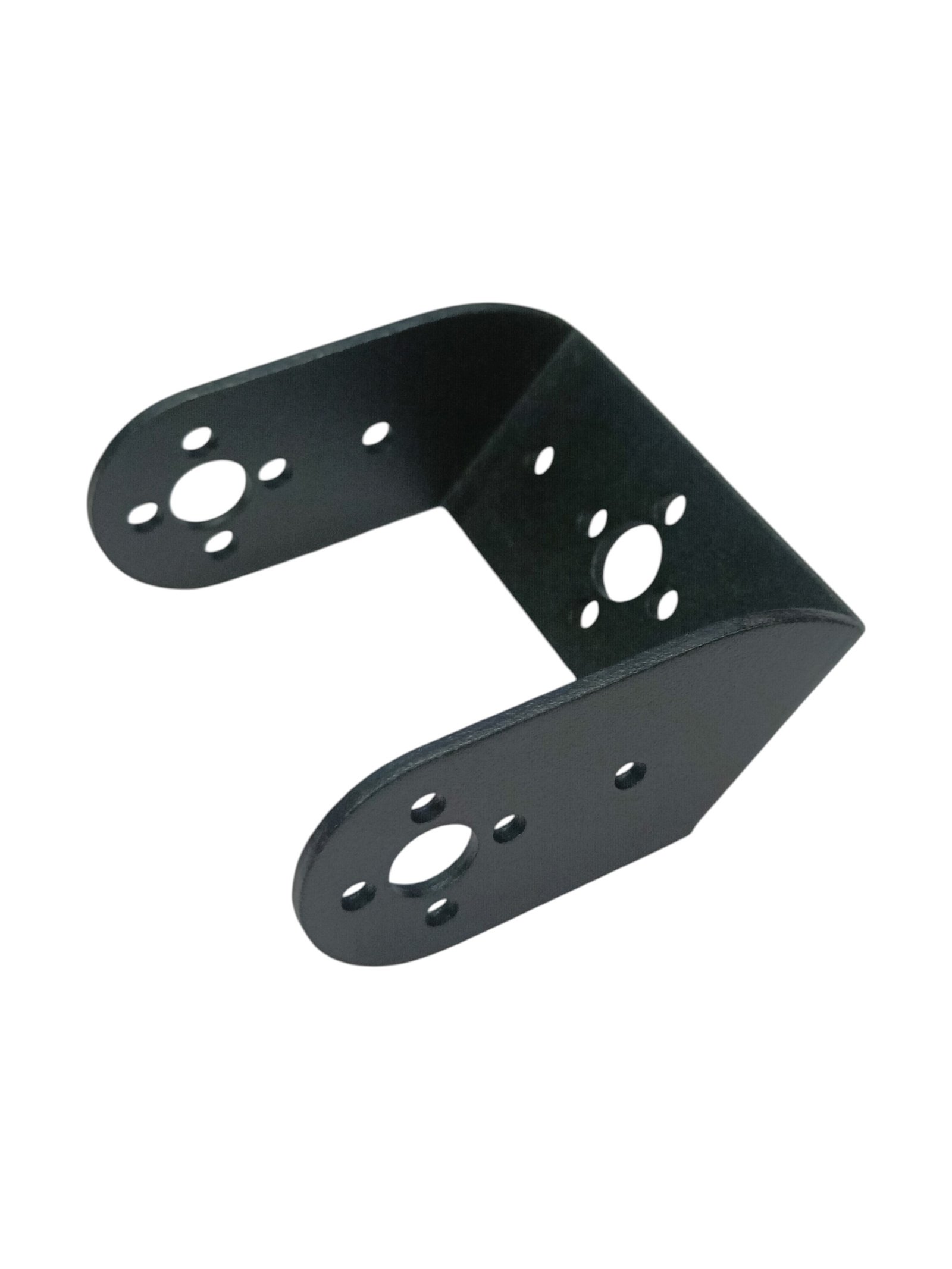 IMG20260811153709 Oblique U Shape Aluminium Servo Bracket – Multi-Axis Servo Joint Mount product view