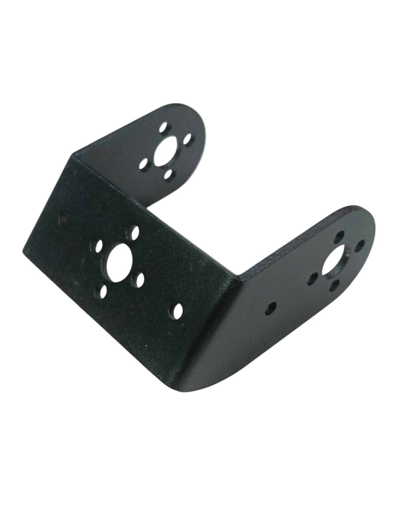 Oblique U Shape Aluminium Servo Bracket – Multi-Axis Servo Joint Mount