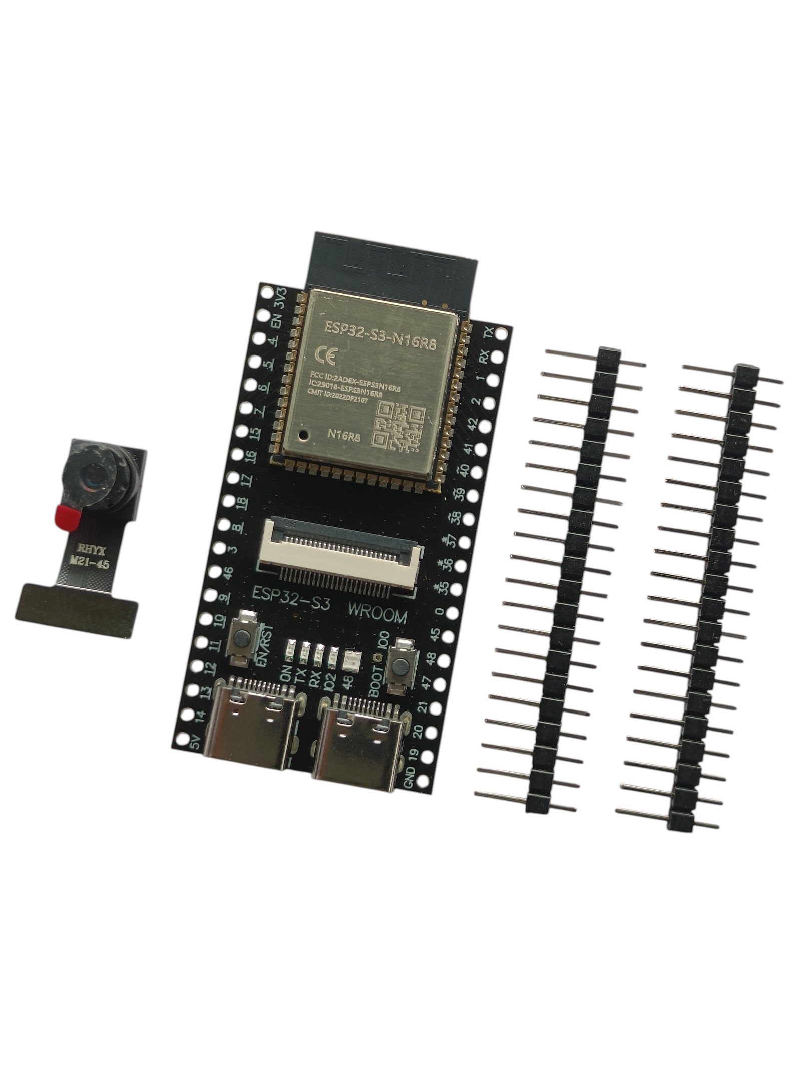 ESP32-S3-N16R8 Development Board with RHYX-M21-45 Camera
